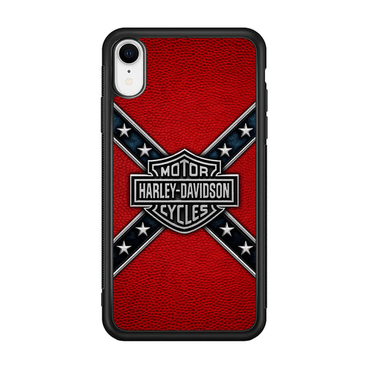 Harley Davidson Pride Logo Stripe Belt iPhone XR Case