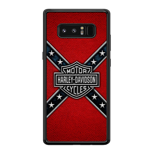 Harley Davidson Pride Logo Stripe Belt Samsung Galaxy Note 8 Case