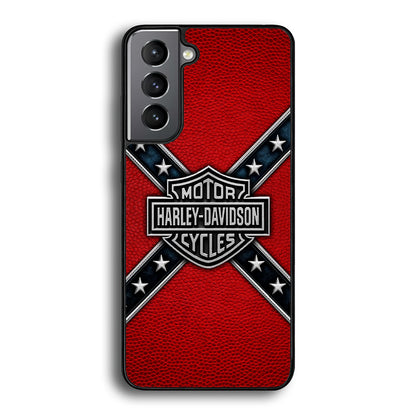 Harley Davidson Pride Logo Stripe Belt Samsung Galaxy S21 Plus Case