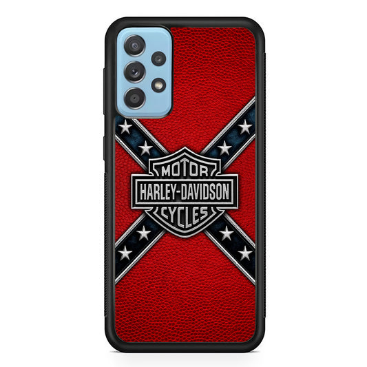 Harley Davidson Pride Logo Stripe Belt Samsung Galaxy A52 Case