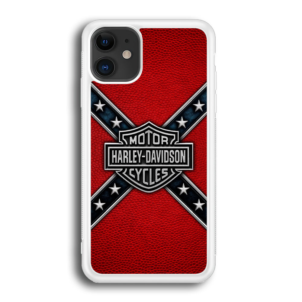 Harley Davidson Pride Logo Stripe Belt iPhone 12 Case