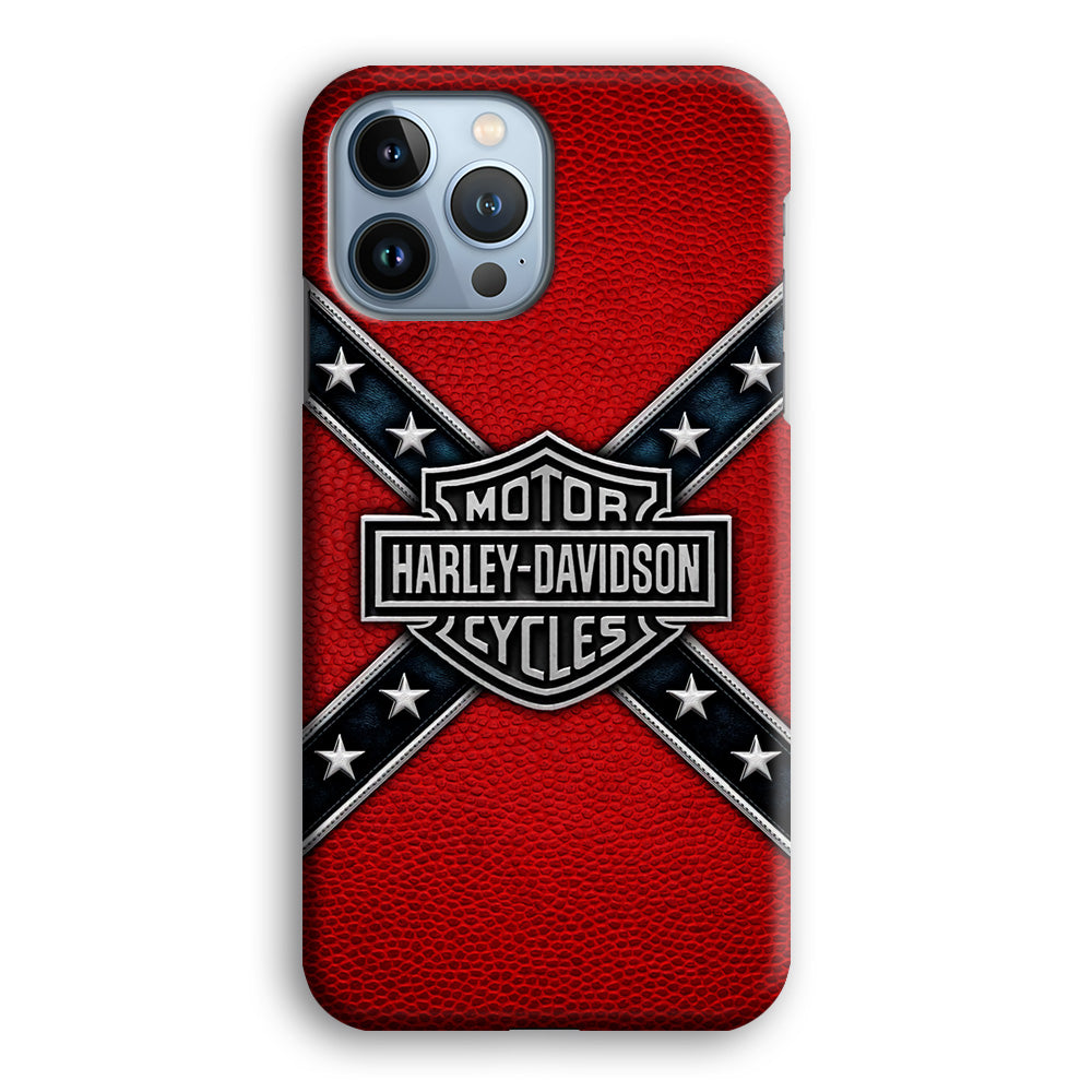 Harley Davidson Pride Logo Stripe Belt iPhone 13 Pro Case