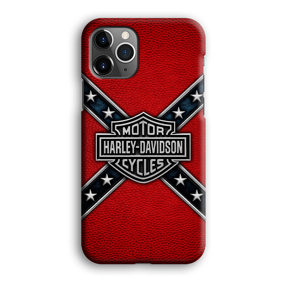 Harley Davidson Pride Logo Stripe Belt iPhone 12 Pro Case