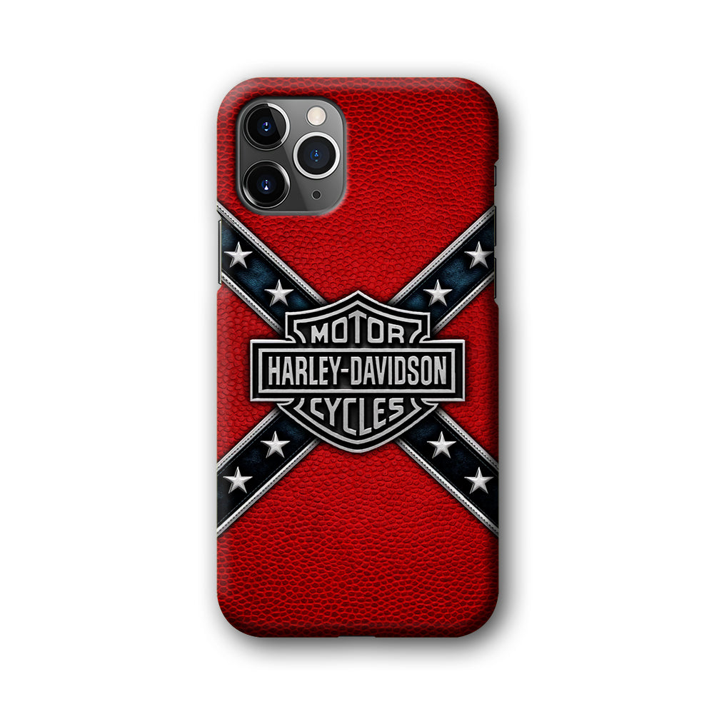 Harley Davidson Pride Logo Stripe Belt iPhone 11 Pro Case