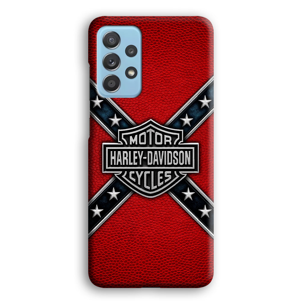 Harley Davidson Pride Logo Stripe Belt Samsung Galaxy A52 Case