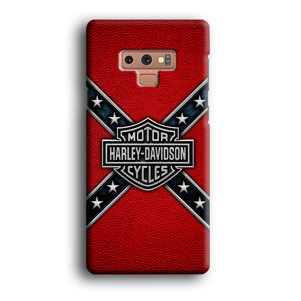 Harley Davidson Pride Logo Stripe Belt Samsung Galaxy Note 9 Case