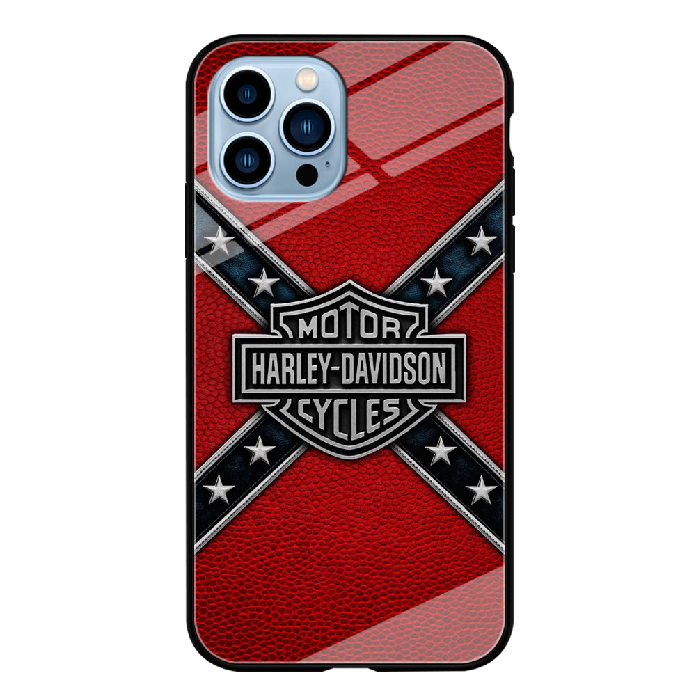 Harley Davidson Pride Logo Stripe Belt iPhone 13 Pro Max Case