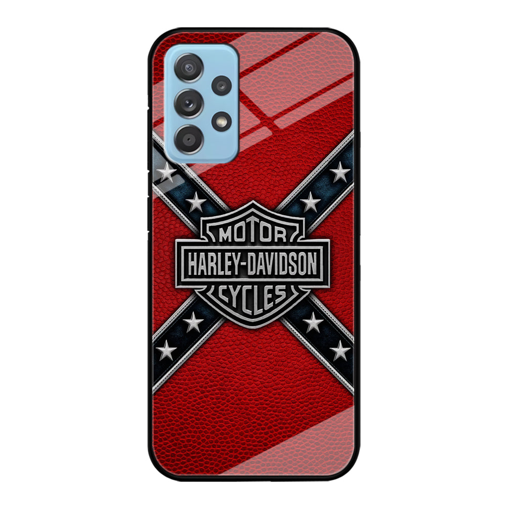 Harley Davidson Pride Logo Stripe Belt Samsung Galaxy A52 Case