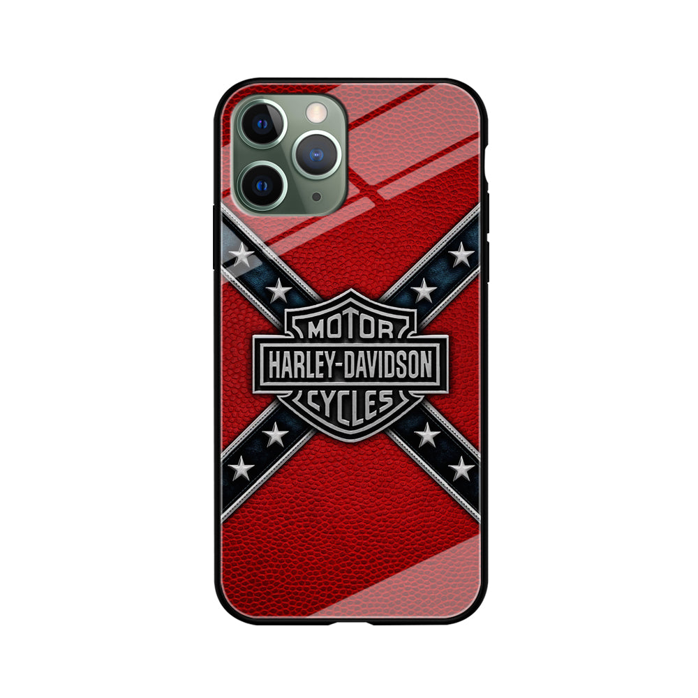 Harley Davidson Pride Logo Stripe Belt iPhone 11 Pro Case