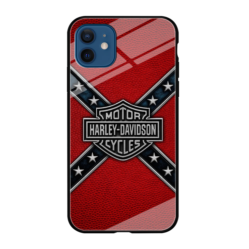 Harley Davidson Pride Logo Stripe Belt iPhone 12 Case