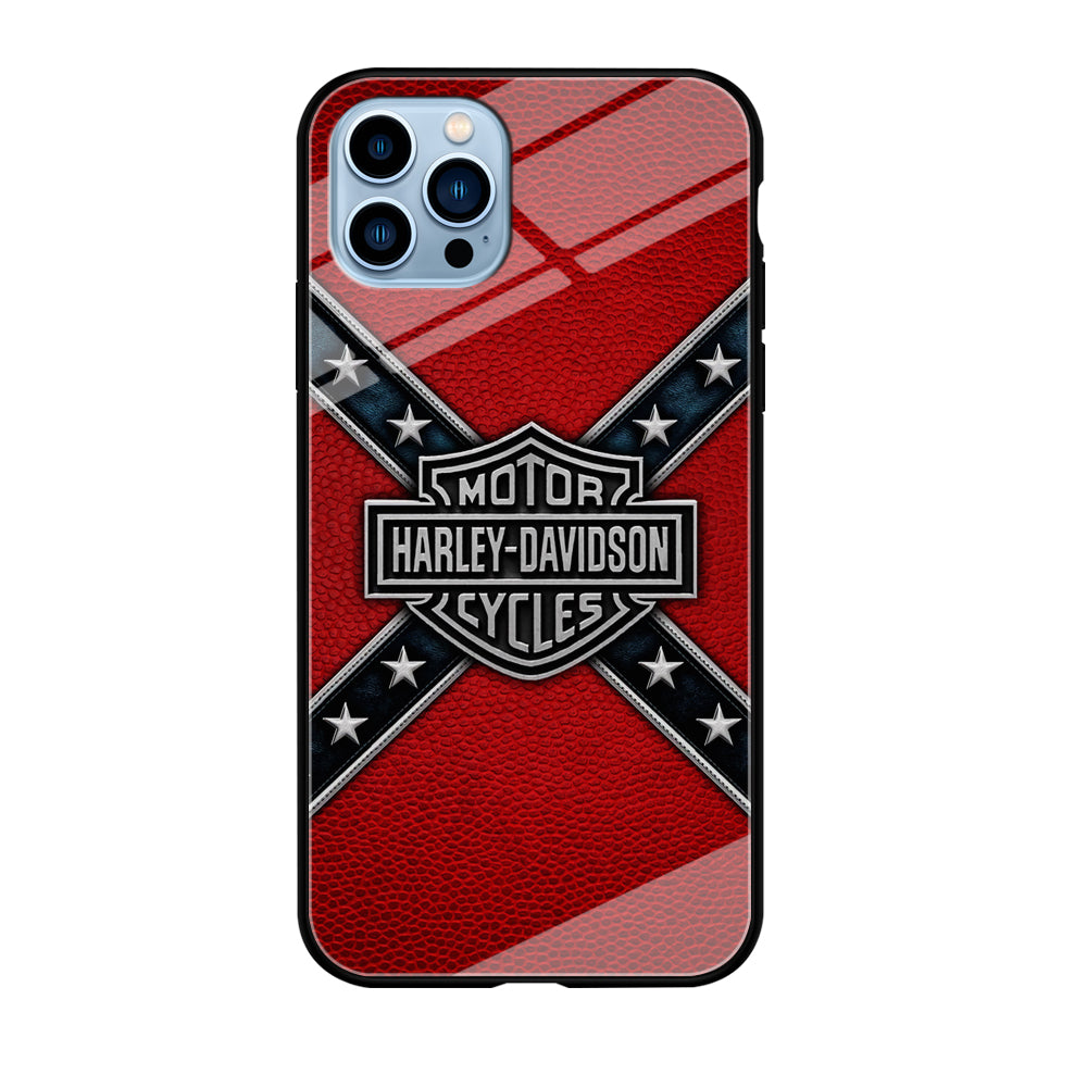 Harley Davidson Pride Logo Stripe Belt iPhone 12 Pro Case