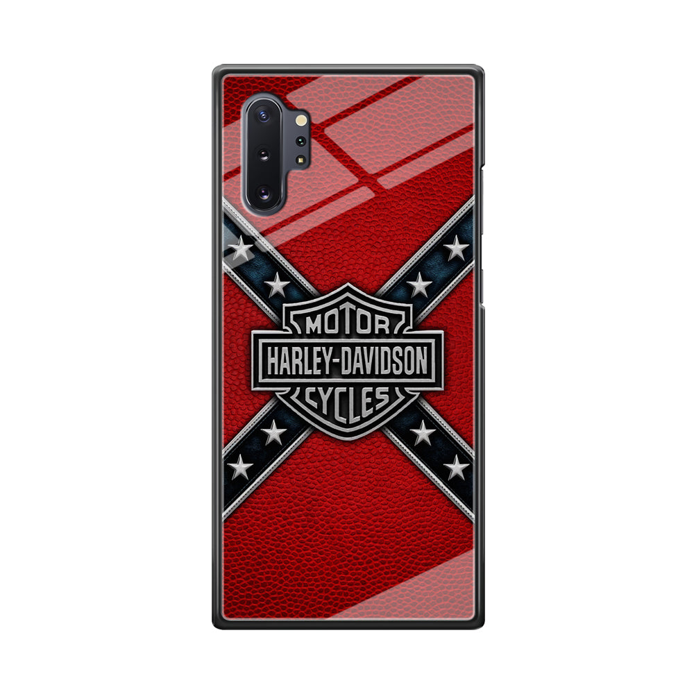 Harley Davidson Pride Logo Stripe Belt Samsung Galaxy Note 10 Plus Case