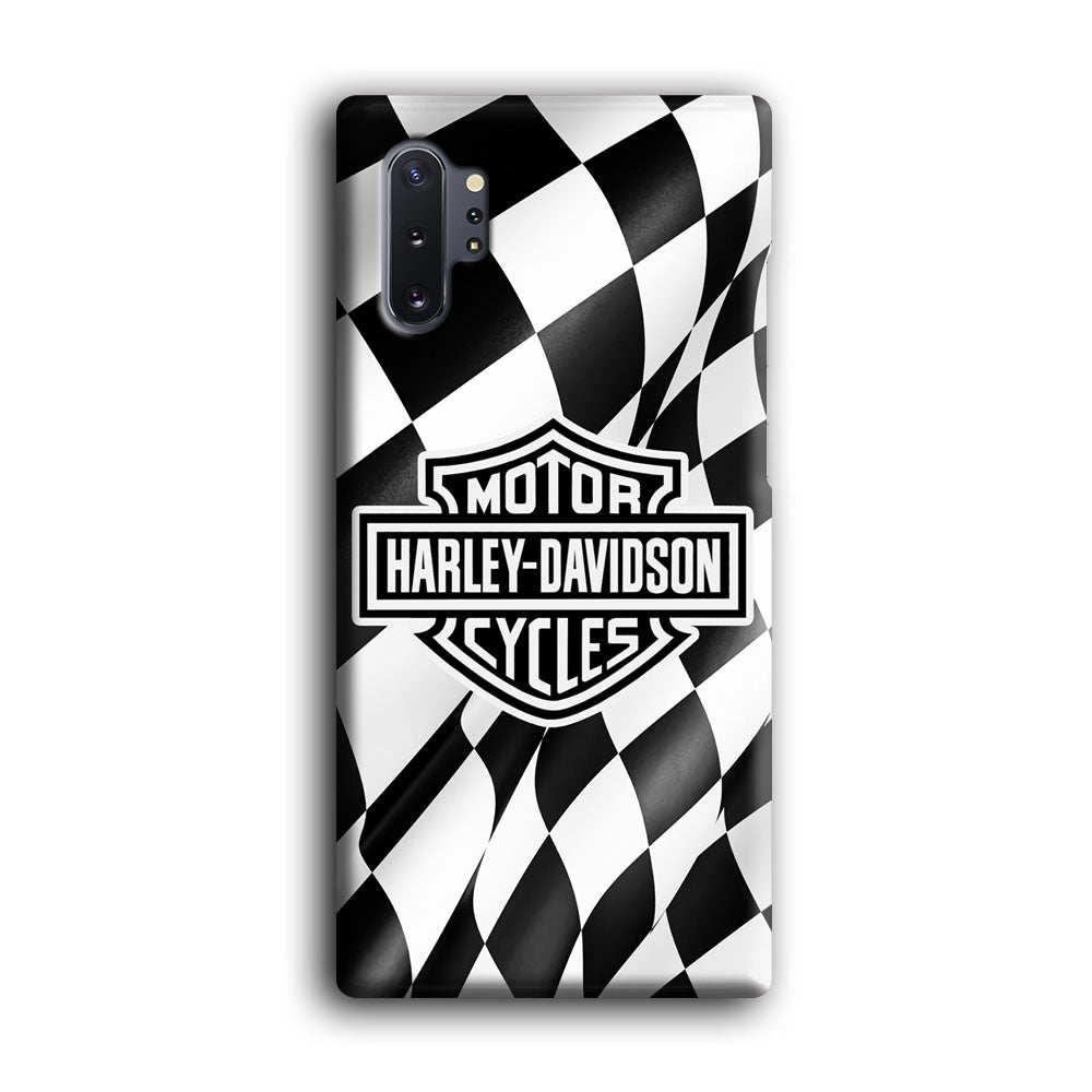 Harley Davidson Race Flag Emblem Samsung Galaxy Note 10 Plus Case