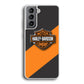 Harley Davidson Logo Stripe Yellow Samsung Galaxy S21 Plus Case