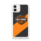 Harley Davidson Logo Stripe Yellow iPhone 11 Case