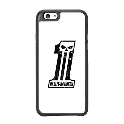 Harley Davidson White Number Skull iPhone 6 | 6s Case