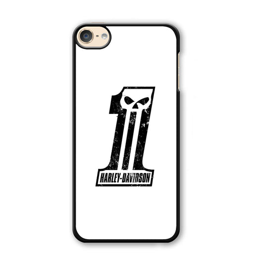Harley Davidson White Number Skull iPod Touch 6 Case - Ezzystore