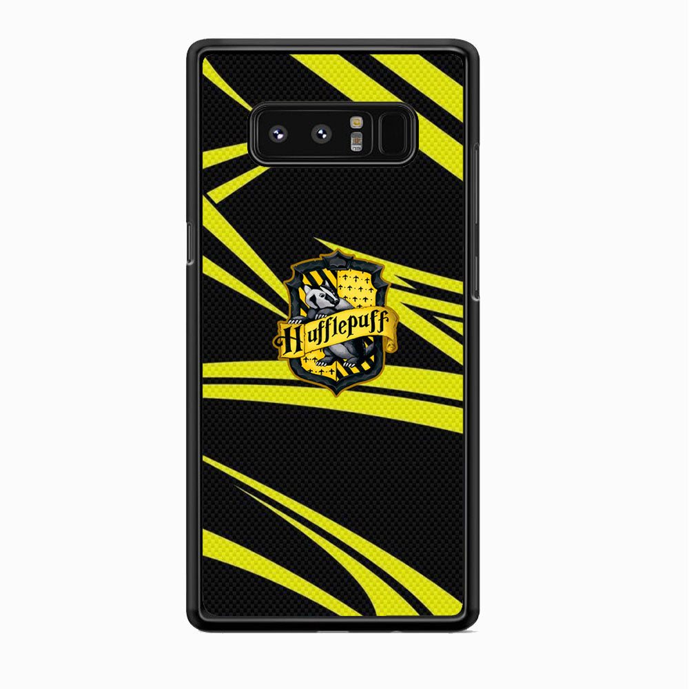 Harry Potter Hufflepuff Black And Yellow Line Samsung Galaxy Note 8 Case