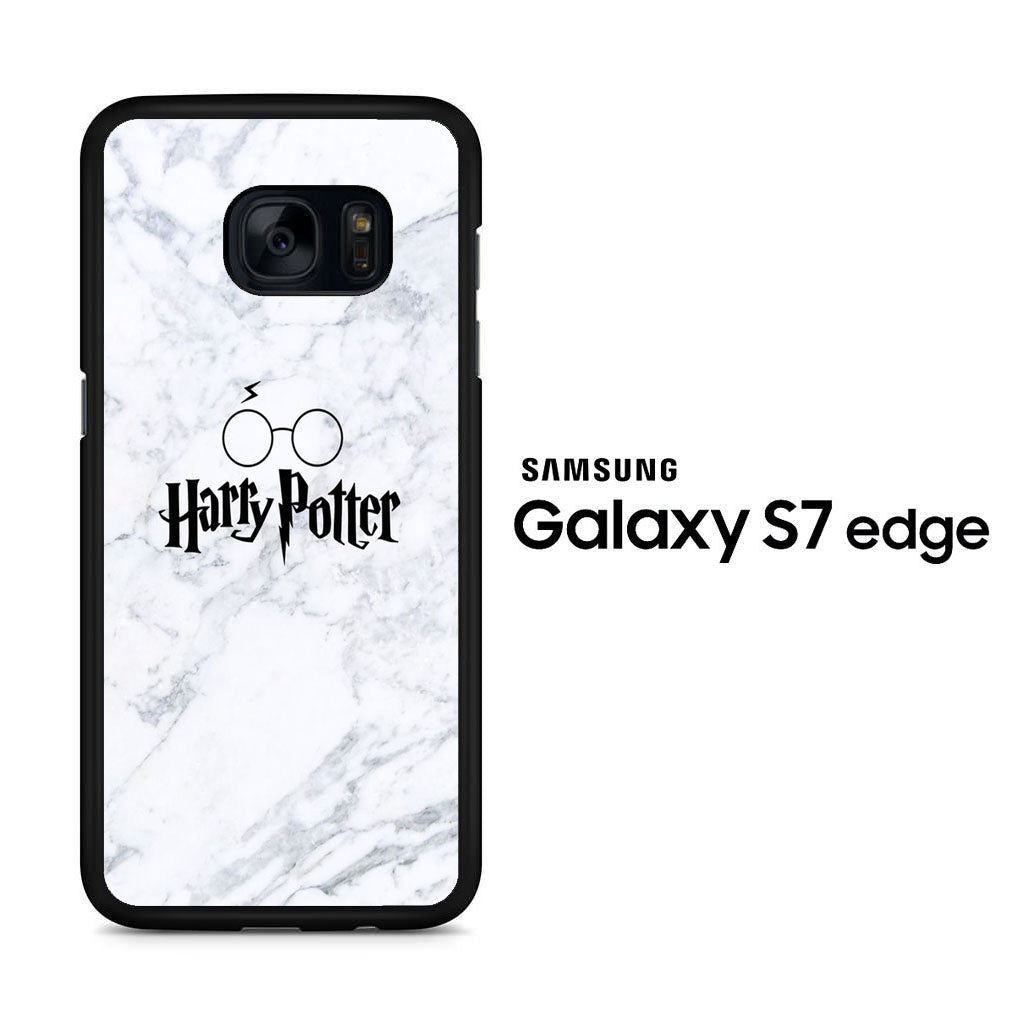 Harry Potter Marble Glasses Samsung Galaxy S7 Edge Case