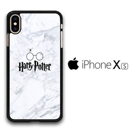 Harry Potter Marble Glasses iPhone Xs Case