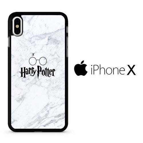 Harry Potter Marble Glasses iPhone X Case