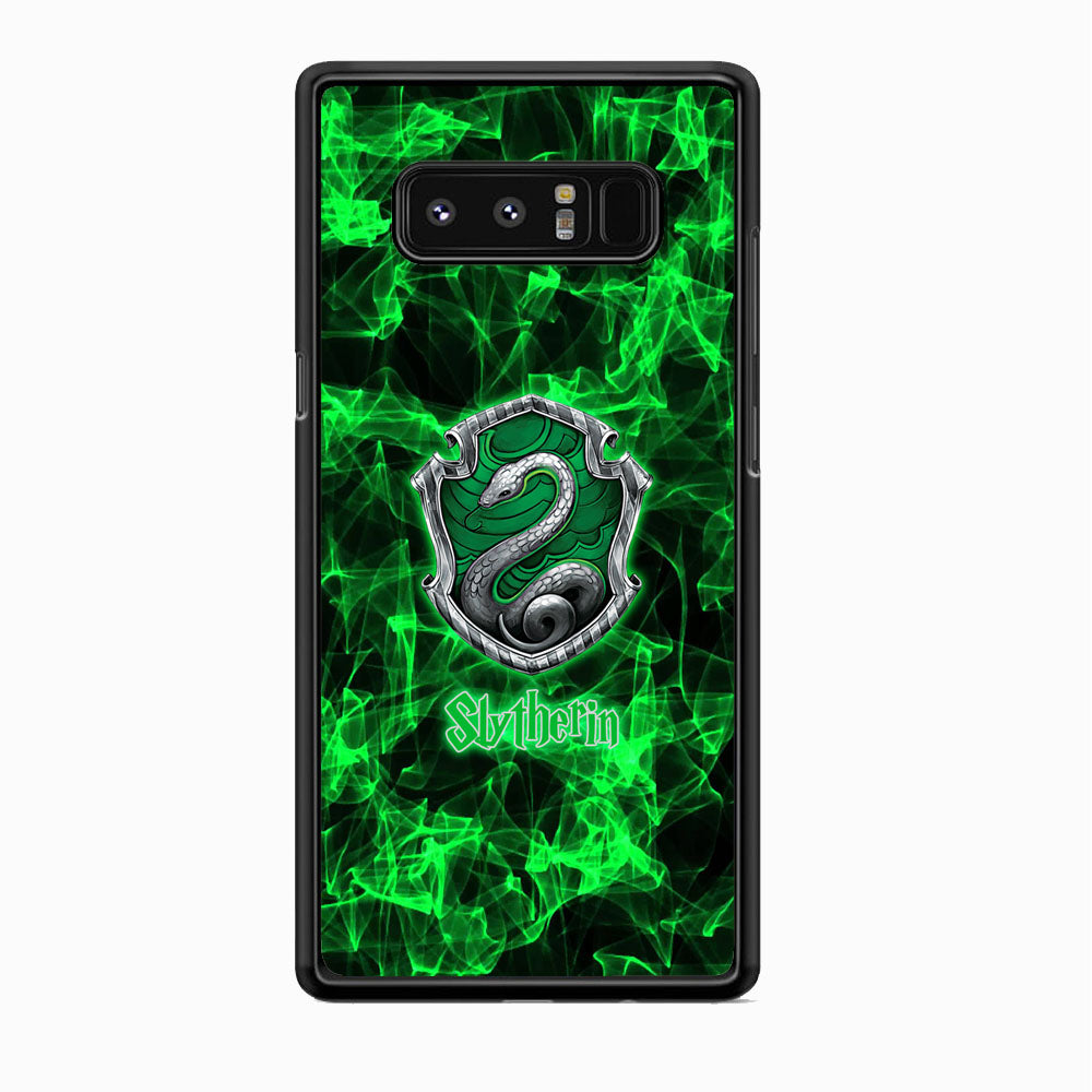 Harry Potter Slytherin Green Abstract Logo Samsung Galaxy Note 8 Case