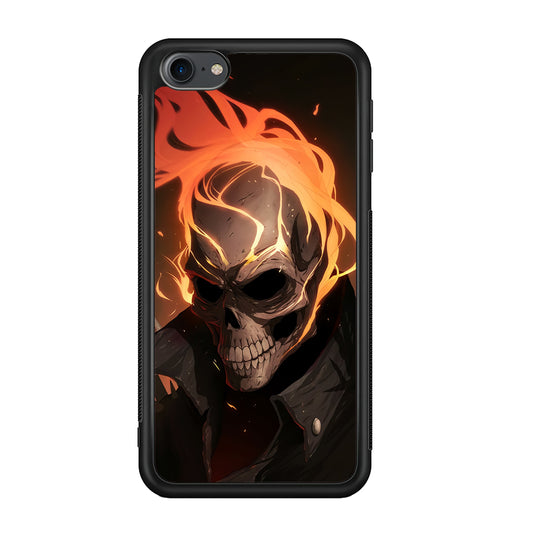 Head Skull Flames iPod Touch 6 Case - Ezzystore