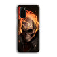 Head Skull Flames Samsung Galaxy S20 Case