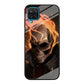 Head Skull Flames Samsung Galaxy A12 Case
