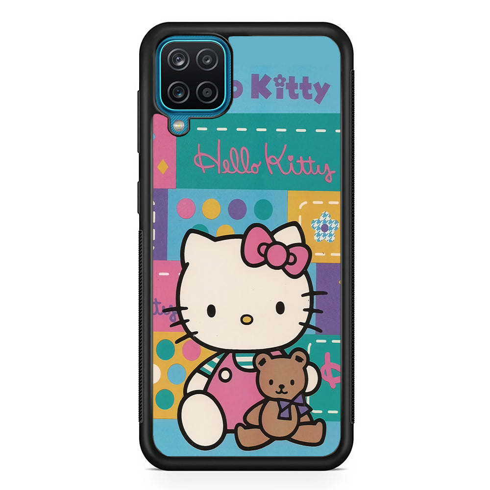 Hello Kitty Abstract Collage Samsung Galaxy A12 Case