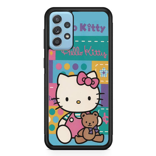 Hello Kitty Abstract Collage Samsung Galaxy A52 Case