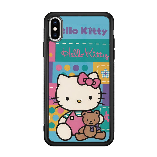 Hello Kitty Abstract Collage iPhone XS Case