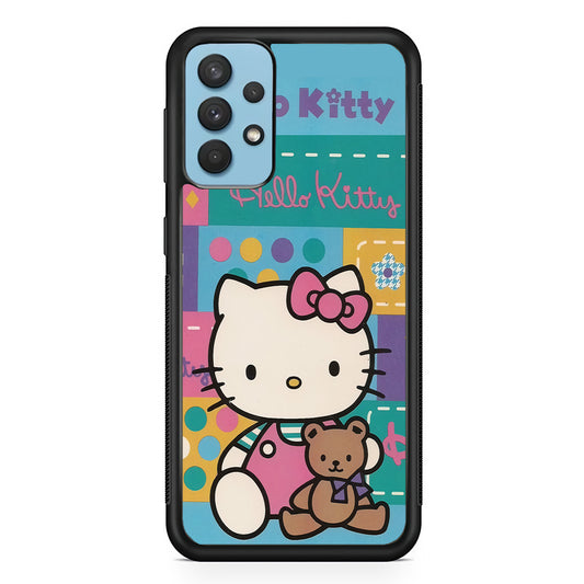 Hello Kitty Abstract Collage Samsung Galaxy A32 Case