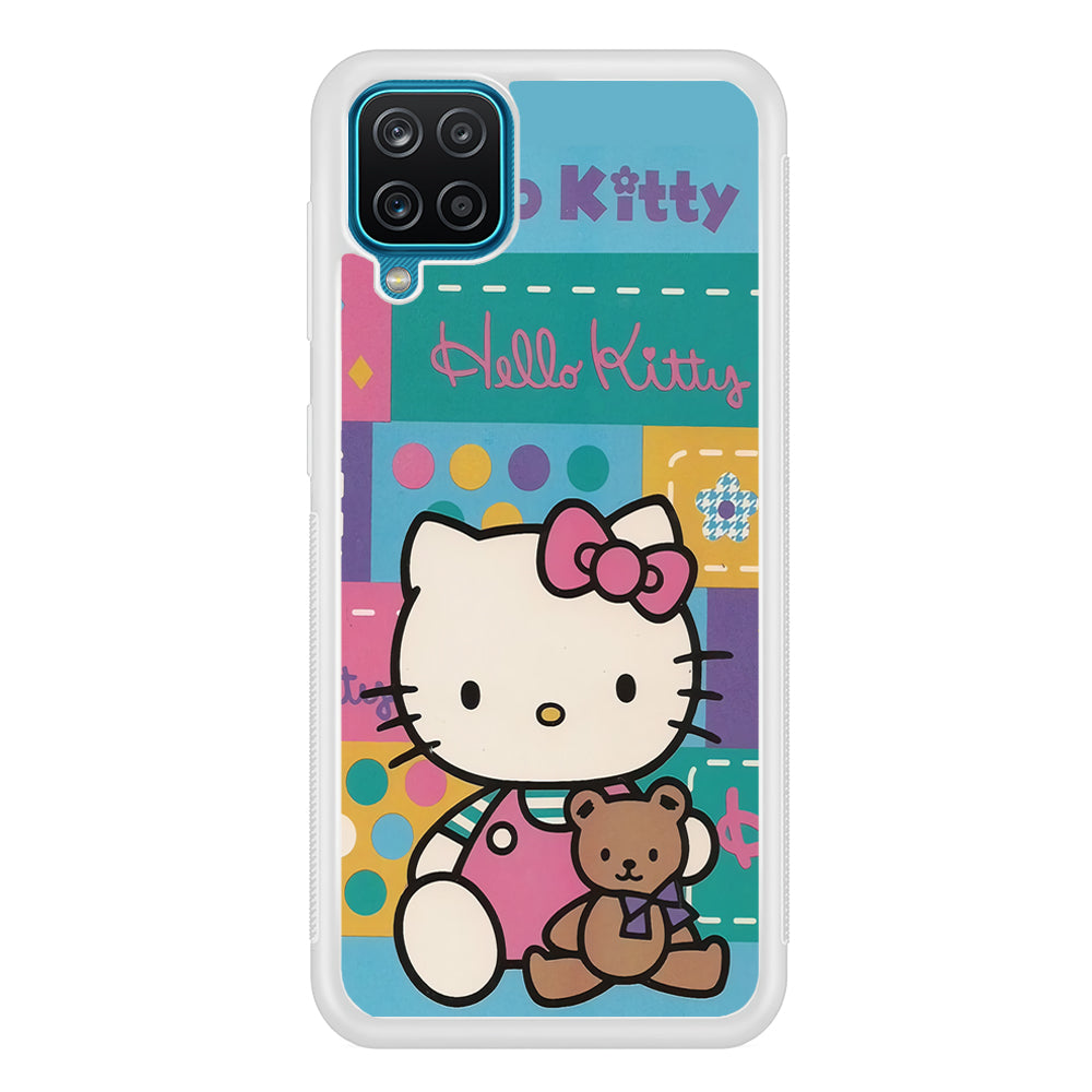 Hello Kitty Abstract Collage Samsung Galaxy A12 Case