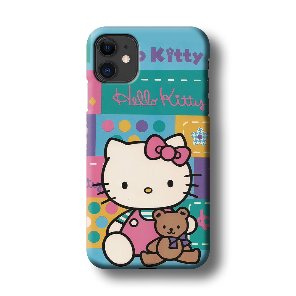 Hello Kitty Abstract Collage iPhone 11 Case