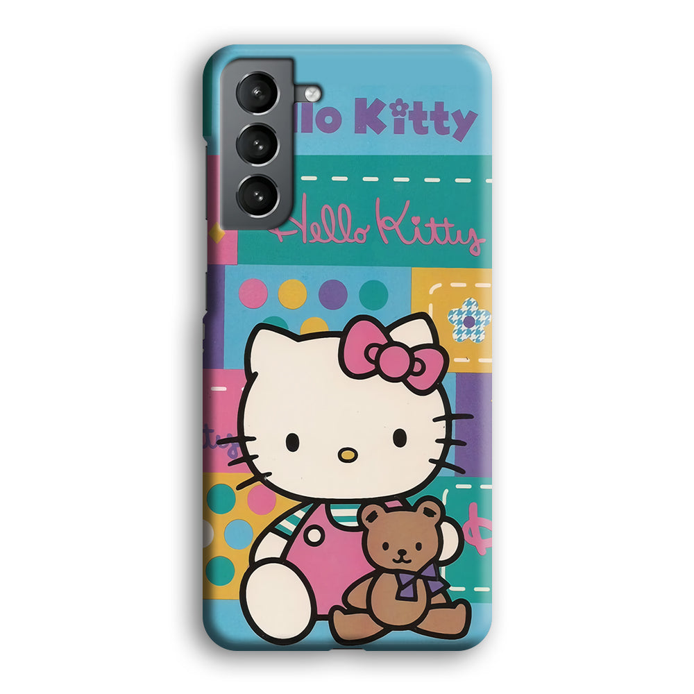 Hello Kitty Abstract Collage Samsung Galaxy S21 Plus Case