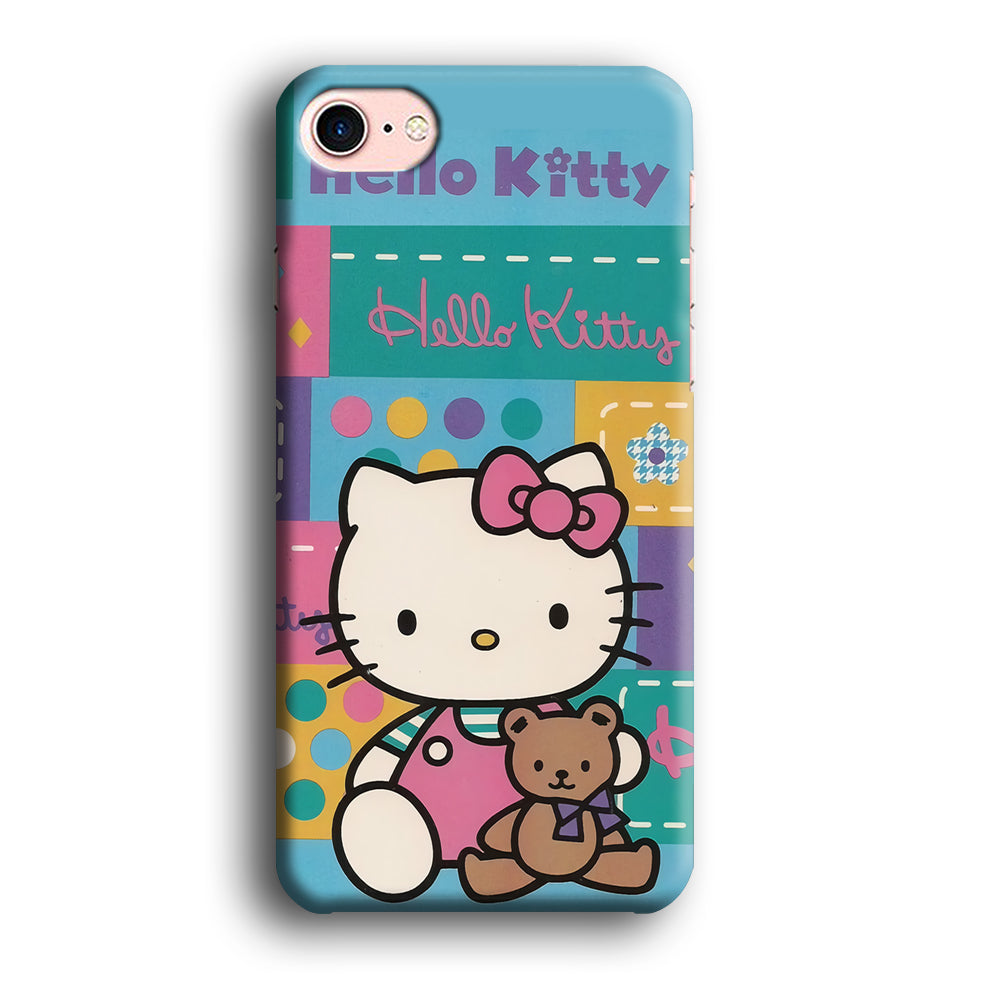 Hello Kitty Abstract Collage iPhone 7 Case