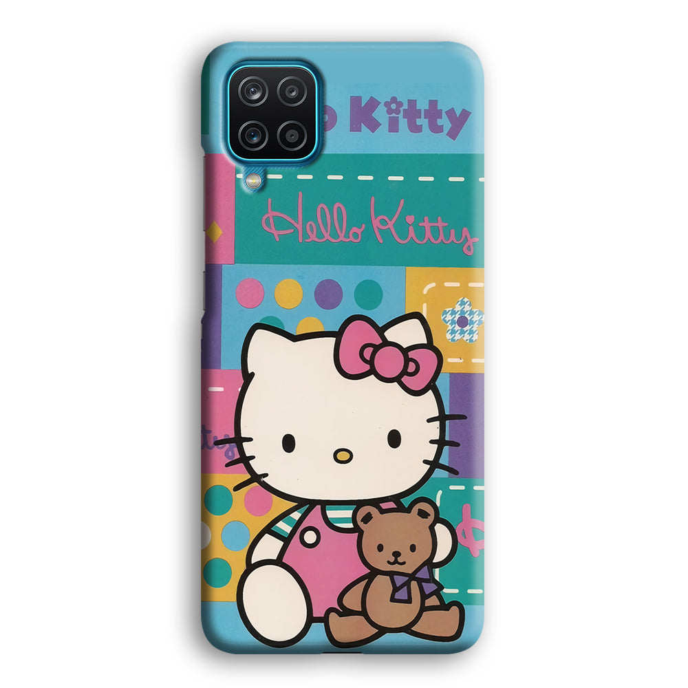 Hello Kitty Abstract Collage Samsung Galaxy A12 Case