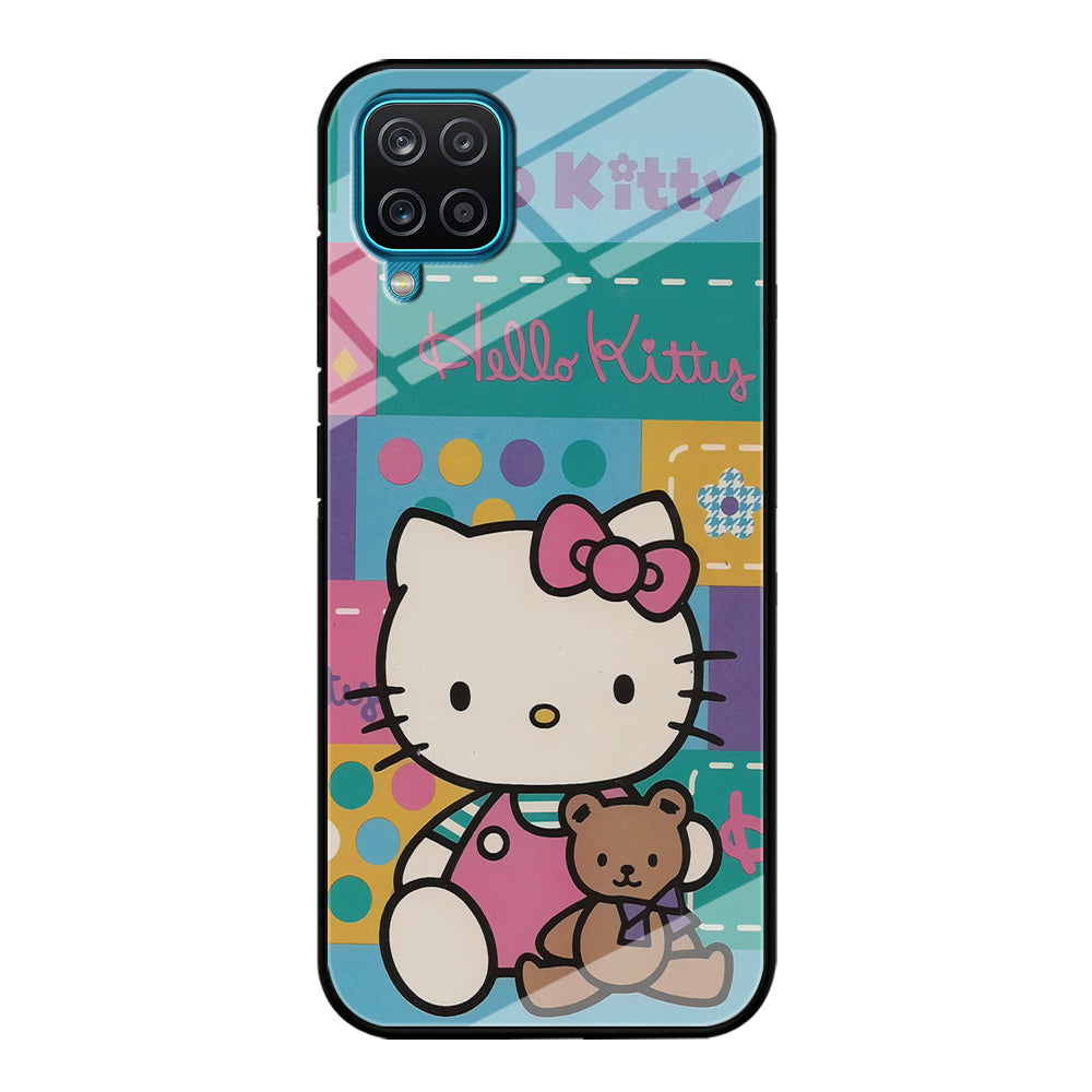 Hello Kitty Abstract Collage Samsung Galaxy A12 Case