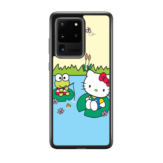 Hello Kitty Fishing With Keroppi Samsung Galaxy S20 Ultra Case