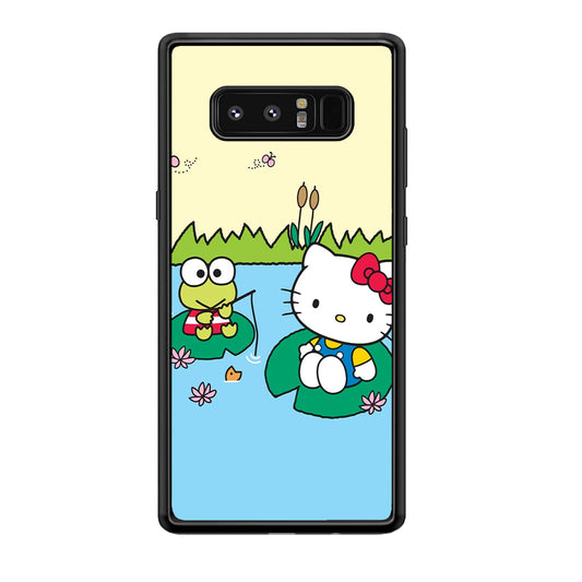 Hello Kitty Fishing With Keroppi Samsung Galaxy Note 8 Case