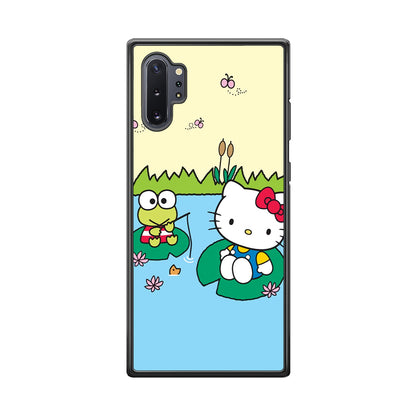 Hello Kitty Fishing With Keroppi Samsung Galaxy Note 10 Plus Case