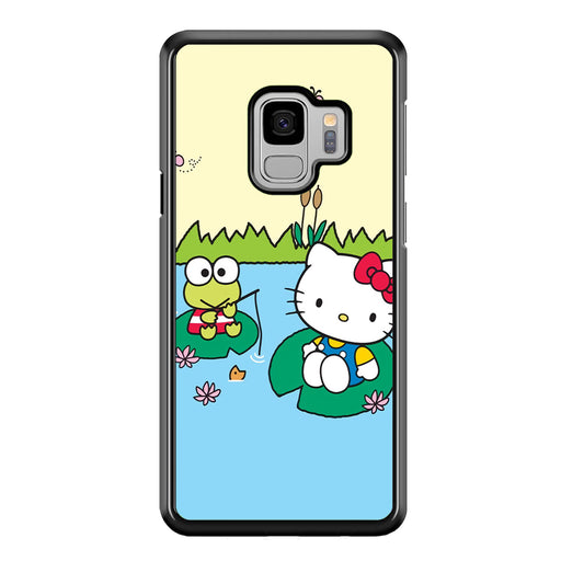 Hello Kitty Fishing With Keroppi Samsung Galaxy S9 Case