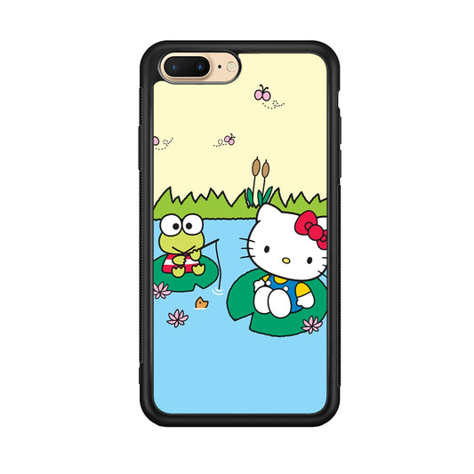 Hello Kitty Fishing With Keroppi iPhone 7 Plus Case