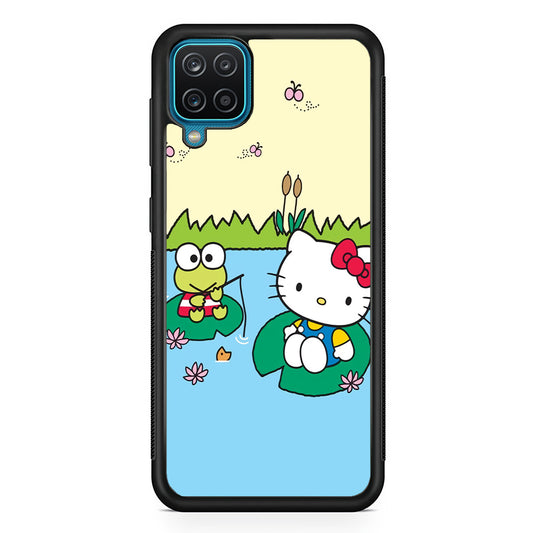 Hello Kitty Fishing With Keroppi Samsung Galaxy A12 Case