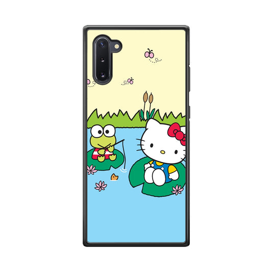 Hello Kitty Fishing With Keroppi Samsung Galaxy Note 10 Case