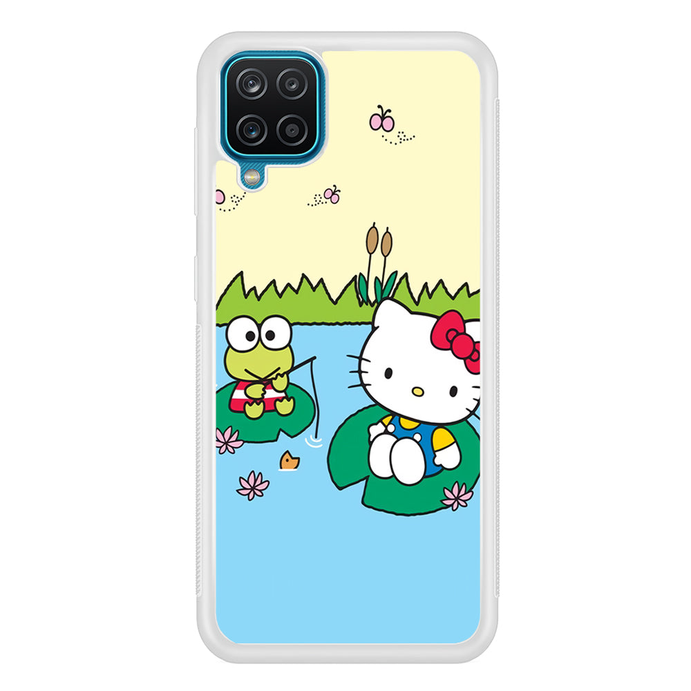 Hello Kitty Fishing With Keroppi Samsung Galaxy A12 Case