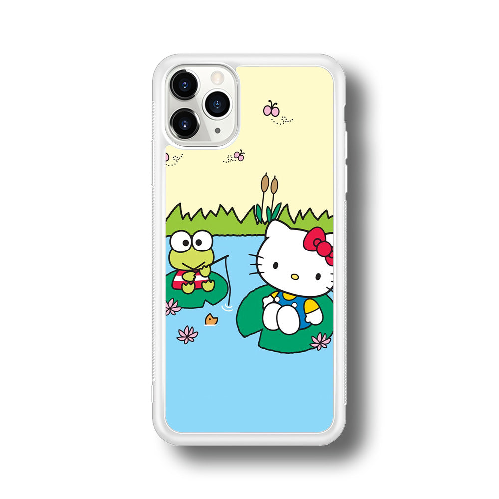 Hello Kitty Fishing With Keroppi iPhone 11 Pro Max Case