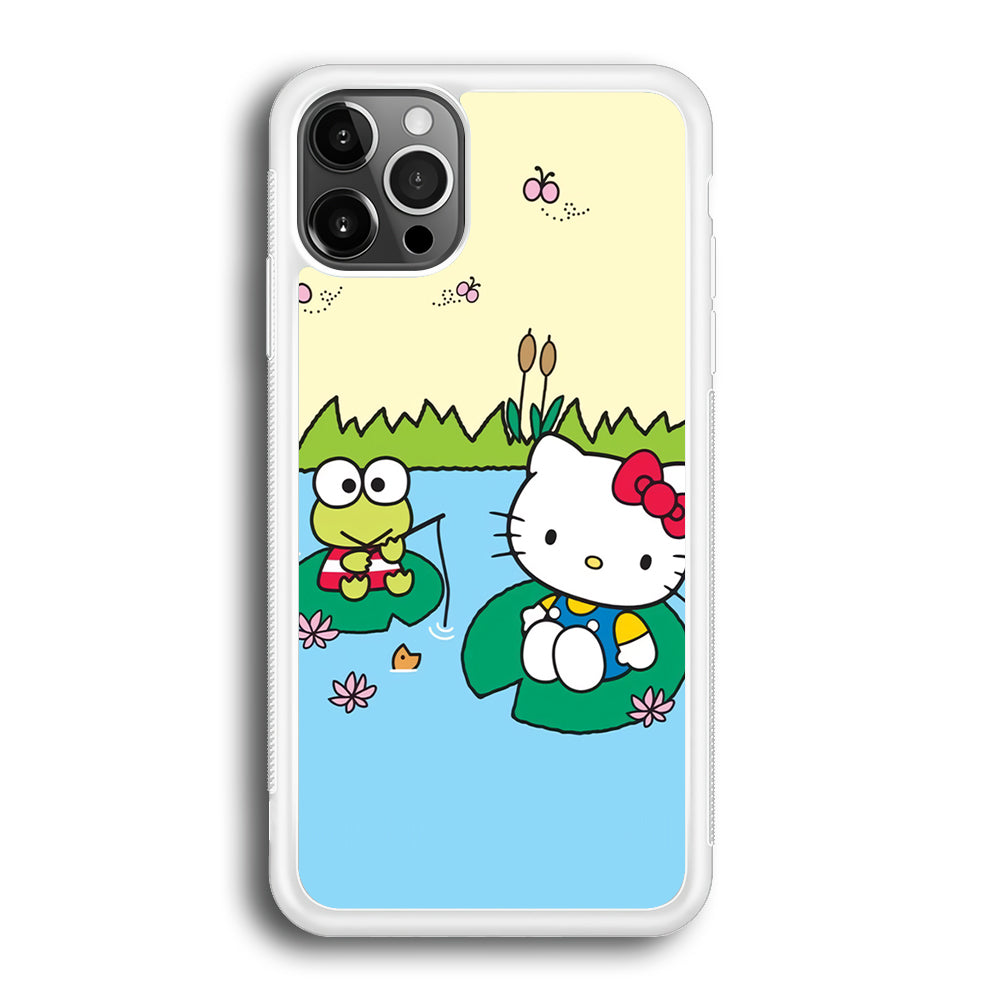 Hello Kitty Fishing With Keroppi iPhone 12 Pro Case