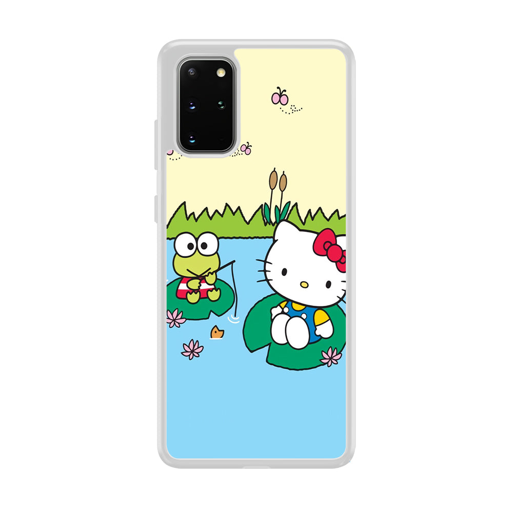 Hello Kitty Fishing With Keroppi Samsung Galaxy S20 Plus Case